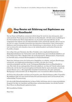 Shop-Berater m/w mit Bereichsverantwortung