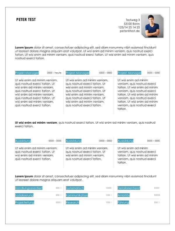 1 CV-Vorlage-mit-Keywords